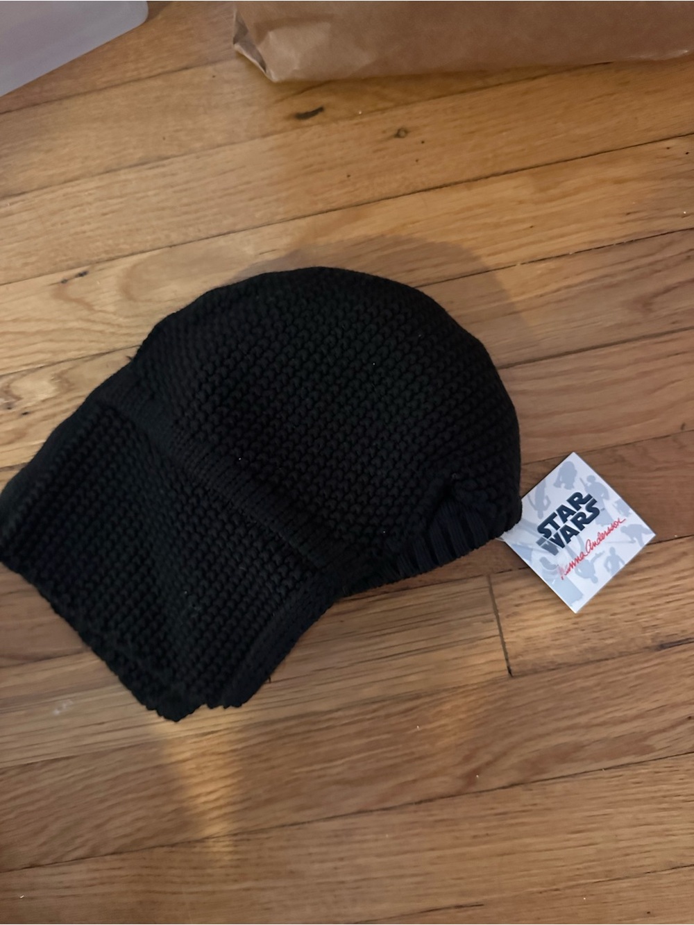 NWT Hanna Andersson Star Wars Kids Black Knit Beanie